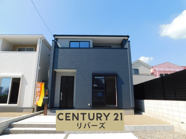 清須市阿原星の宮の新築一戸建の外観|☆２号棟☆　　新価格！！いつでもご案内できます♪（お問合せ当日、平日、水曜、夜間でもＯＫ）　「尾張星の宮」駅徒歩３分♪　南向き！　敷地４７．２２坪！　長期優良住宅♪　駐車楽々並列２台ＯＫ　南に庭付き♪