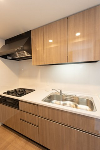 アビティグランデ砧　（Ｃ棟）のキッチン|※写真は同タイプ住戸です。