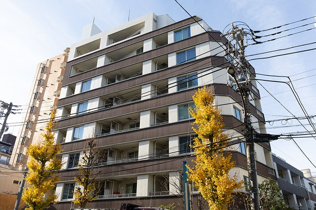 パークリュクス三宿の外観