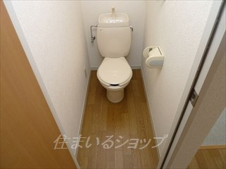 ハイツ西光寺　A棟のトイレ|シャワートイレ設置予定