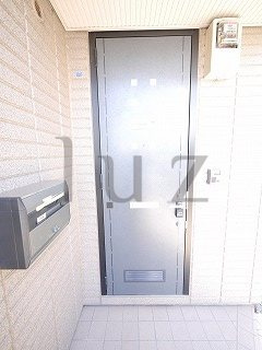 グリーンパレス斎藤分ⅢAの玄関