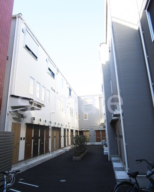 リブ・グランデの外観|閑静な住宅街
