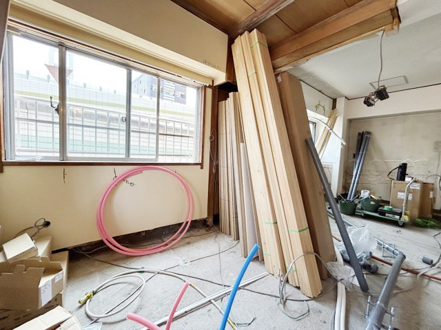 【キッチン】 | ニューハイツ大和 | キッチンスペース　※工事中～即日のご見学可能～　お問合せはお気軽にどうぞ。
