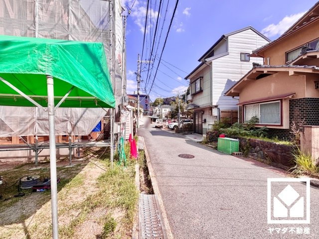 宇治市木幡北山畑の前面道路含む現地写真|7月23日　現地写真更新