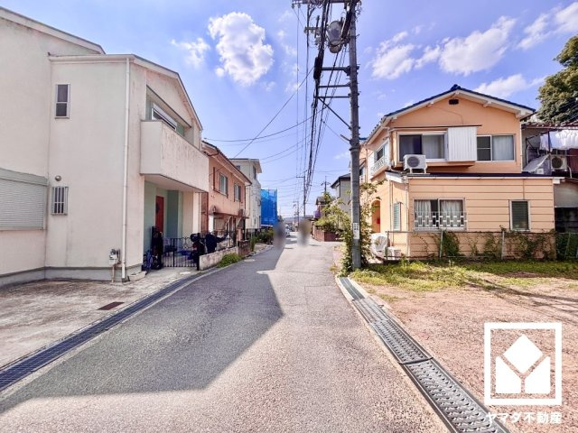 宇治市木幡北山畑の前面道路含む現地写真|7月23日　現地写真更新