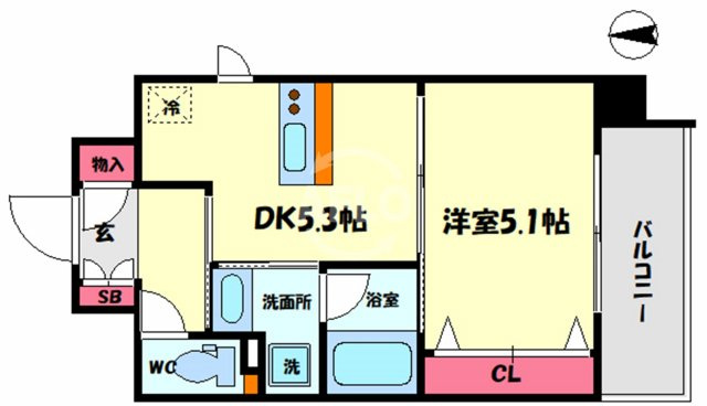 Da Vinchiの間取り|Da Vinchi（ダ ヴィンチ）　開放感ある間取り