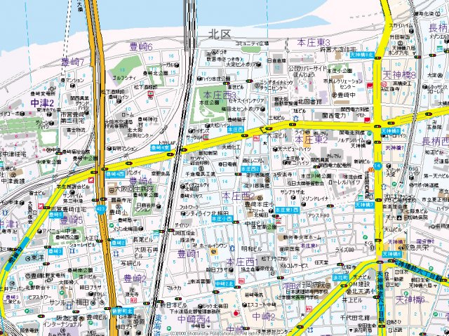 【地図】 | インベスト北梅田
