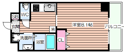 【間取り】 | インベスト北梅田