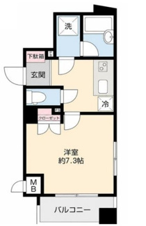 【間取り】 | エクセレント三越前 | 間取りです。