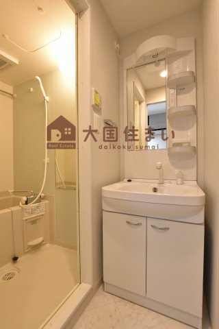 【洗面所】 | エグゼ難波西Ⅳ