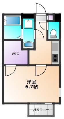 アムール南街の間取り