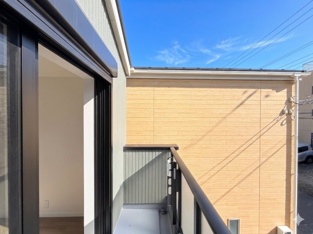 戸塚区上矢部町　新築戸建て　第4のバルコニー|◆日当たり良好なバルコニー！毎日のお洗濯にも嬉しいですね！