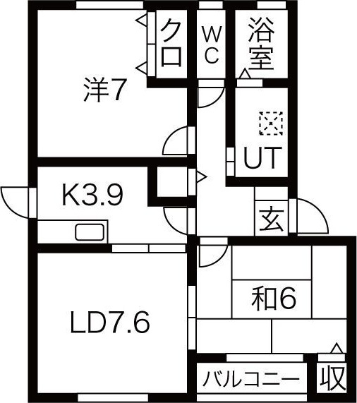 ネオ・アーブル IIの間取り