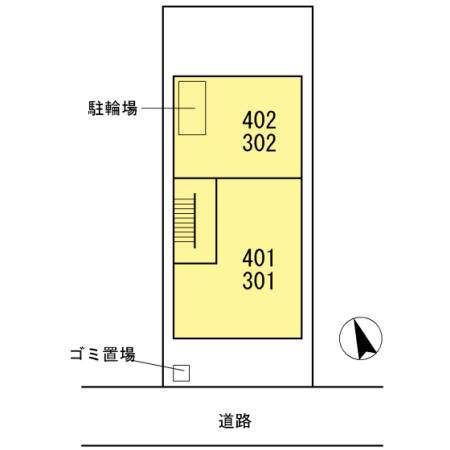 プチメゾン久保の区画図