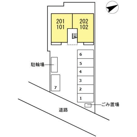 メゾン クレールの区画図