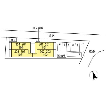 campanella舟入南の区画図