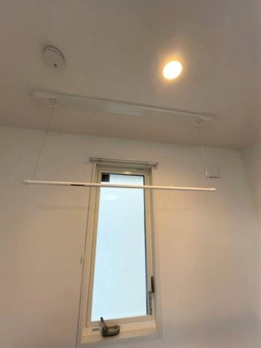 Ｄ－ｒｏｏｍ舟入南の内装|室内物干し