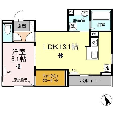ベル ヴュー 舟入の間取り