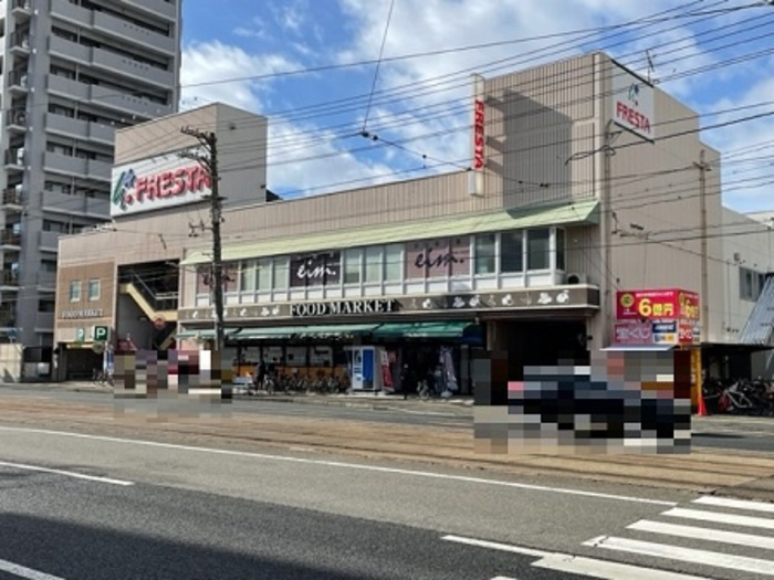 ＣＡＳＡニックスⅡの周辺|フレスタ舟入店 ４００ｍ