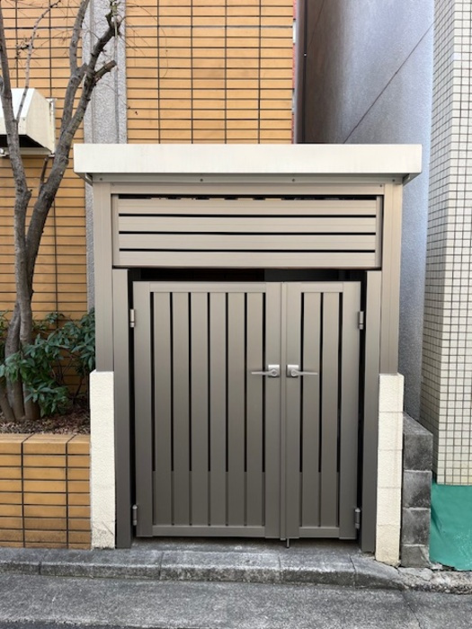 ベルメゾン新見のその他共用部分|ゴミステーション