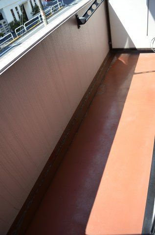 コーポ下北沢のバルコニー
