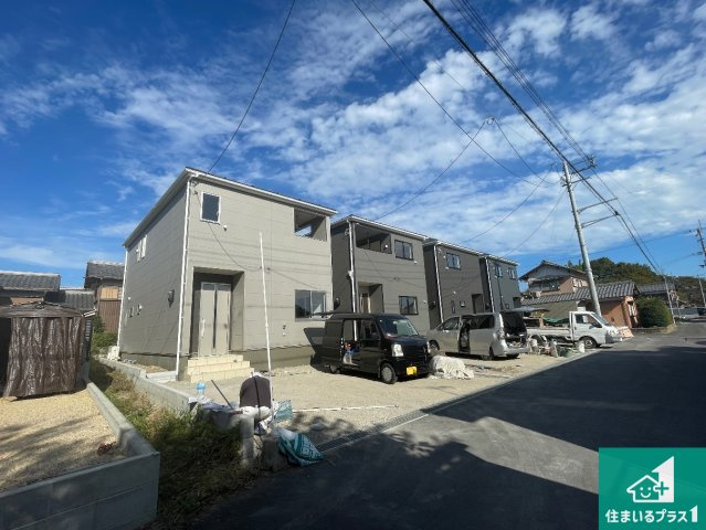 東近江市五個荘簗瀬町　第3期　新築一戸建ての外観|現在の進捗状況です！順調に作業進行中、完成が待ち遠しいです！詳細の間取り等、お気軽にお問い合わせください！