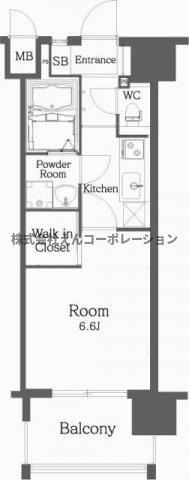 【間取り】 | エンクレスト天神MERSⅡ