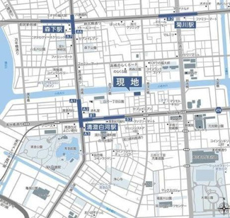 【地図】 | ルフォンプログレ清澄白河プレミア