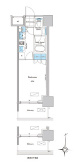 【間取り】 | ルフォンプログレ清澄白河プレミア