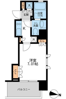 【間取り】 | アーデン清澄白河