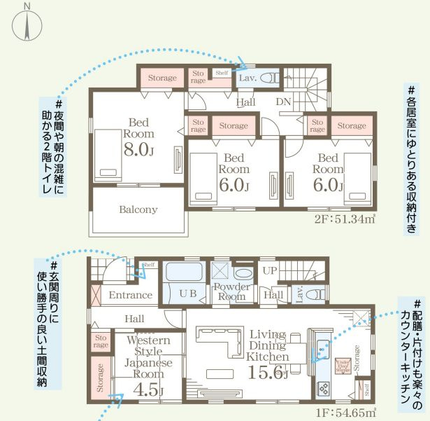 八千代町菅谷　第2　3号棟