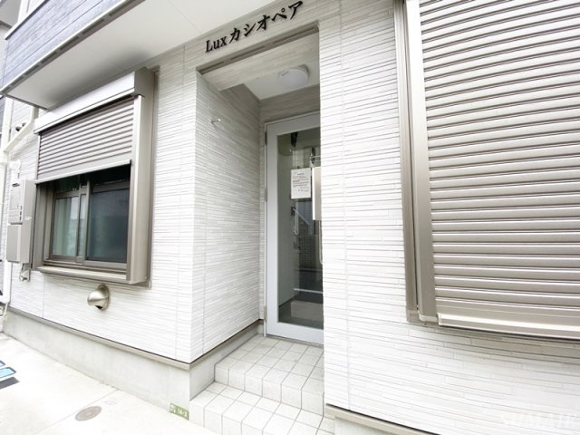 Luxカシオペアのエントランス|エントランスです