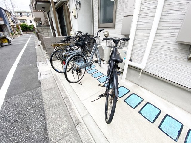 Luxカシオペアのその他共用部分|駐輪場です