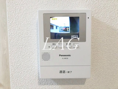 【セキュリティ】 | エスワンハイツ高ヶ坂 | モニター付きインターフォンです。
