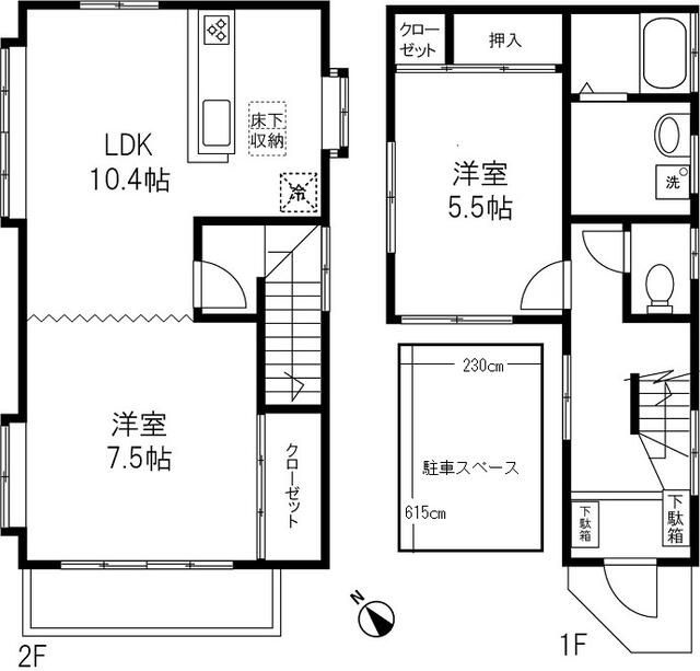 石塚邸の間取り