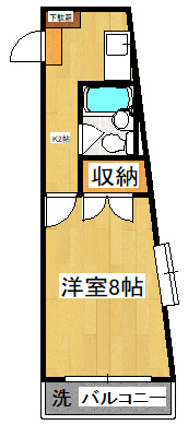 シャトーMの間取り