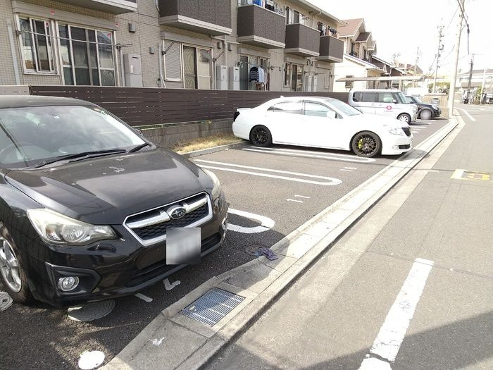 ヴィレッタの駐車場