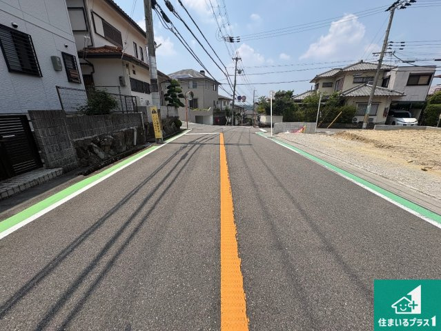 河内長野市大師町　第2期　新築一戸建ての前面道路含む現地写真|現在建築中！落ち着いた街並みで新生活を始めることが出来そう！周辺の物件も併せてご紹介させて頂きます！