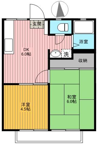 【間取り】 | ヴィレッジハイツ梅島