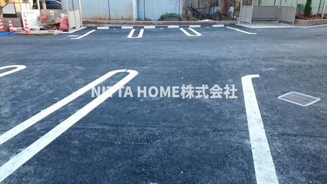京丹後市大宮町口大野のアパートの駐車場