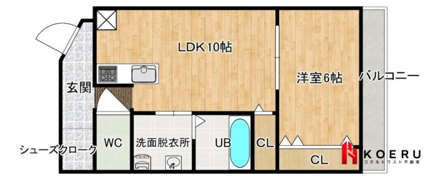セゾーラの間取り