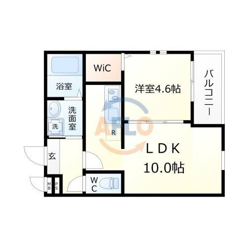 フジパレス今川Ⅰ番館の間取り|フジパレス今川Ⅰ番館　間取り