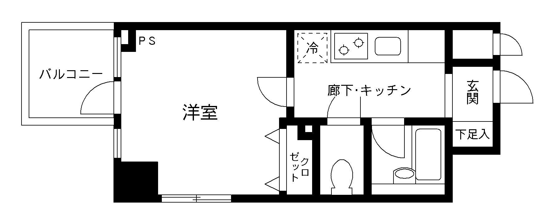 プライムアーバン飯田橋の間取り|★間取り図★
