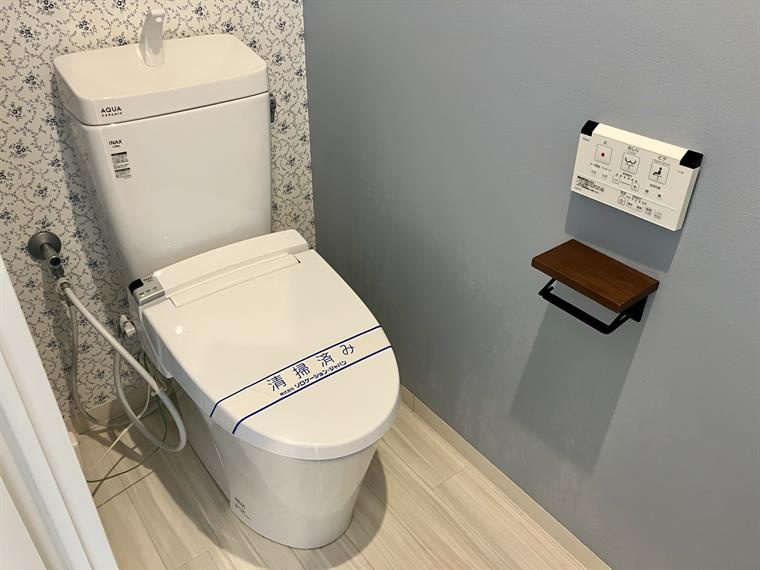 代々木山手パークハウスのトイレ|清潔感のあるトイレです