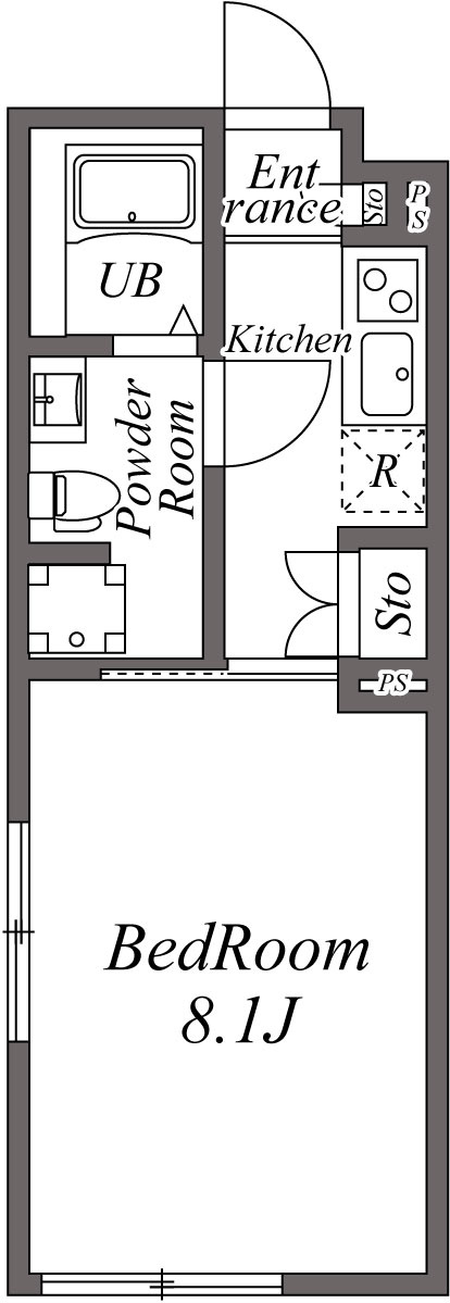 ユーレジデンス恵比寿の間取り