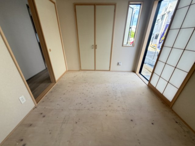 浦添市牧港1丁目（全2棟）の和室|B号棟　和室4.5帖＋収納付き♪
