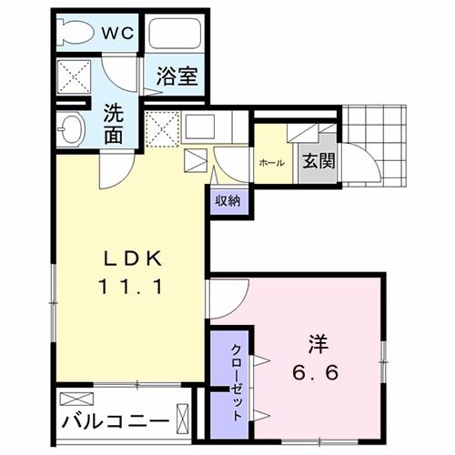 昭島市拝島町１丁目のアパート