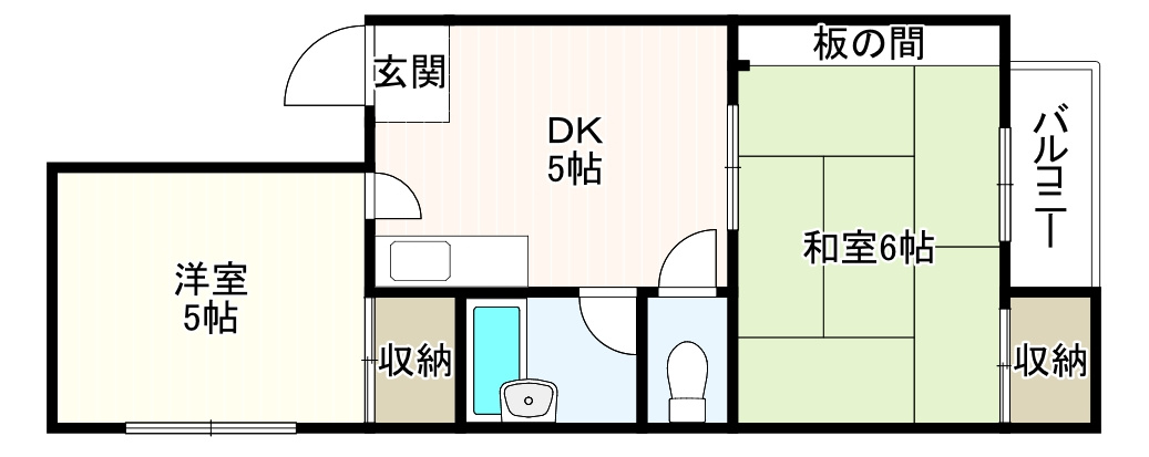 パークサイドマンションの間取り