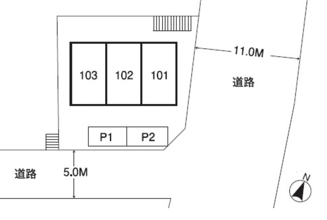 ホワイトビレッジの地図