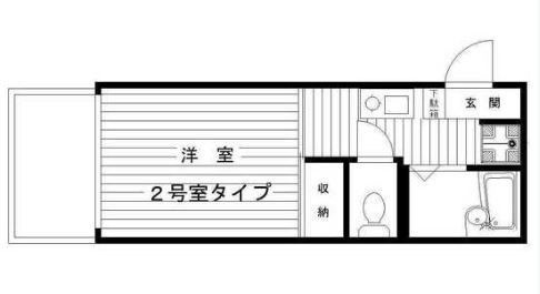 エスペランサ恵比寿の間取り